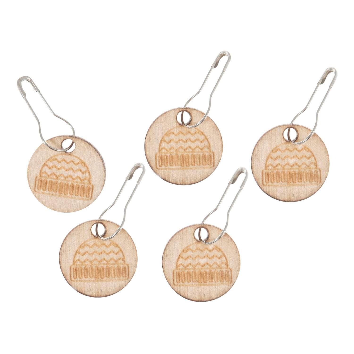 Wooden Stitch Markers - Image 4