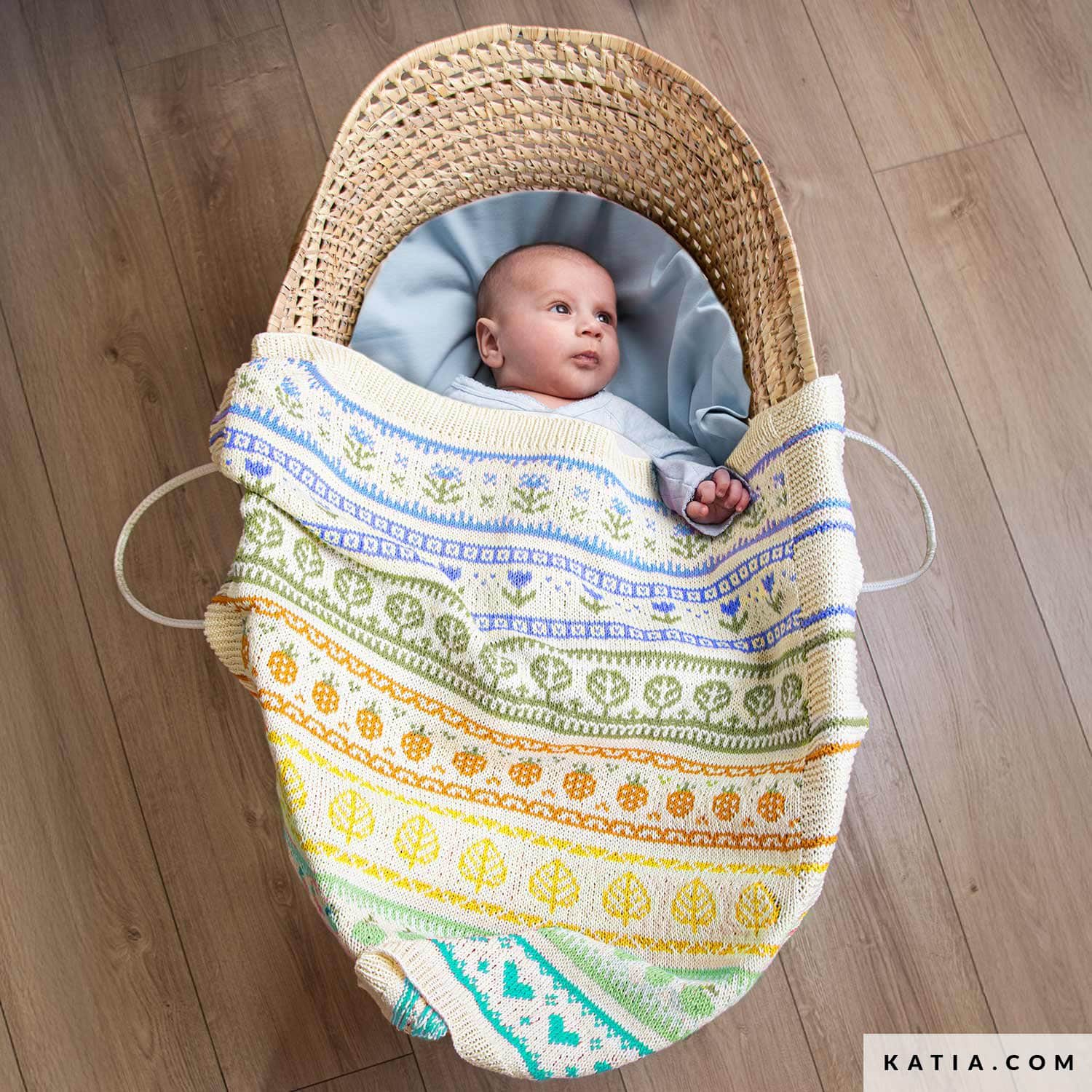 Rainbow Garden Blanket KAL - Image 6